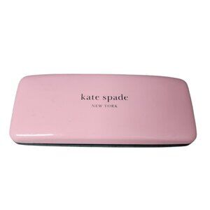 💥FREE W/Purchase Kate Spade New York Pink and Green Hardshell Glasses Case